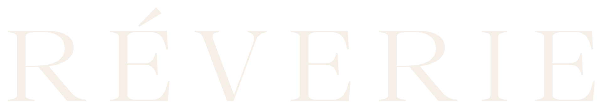 RÉVERIE